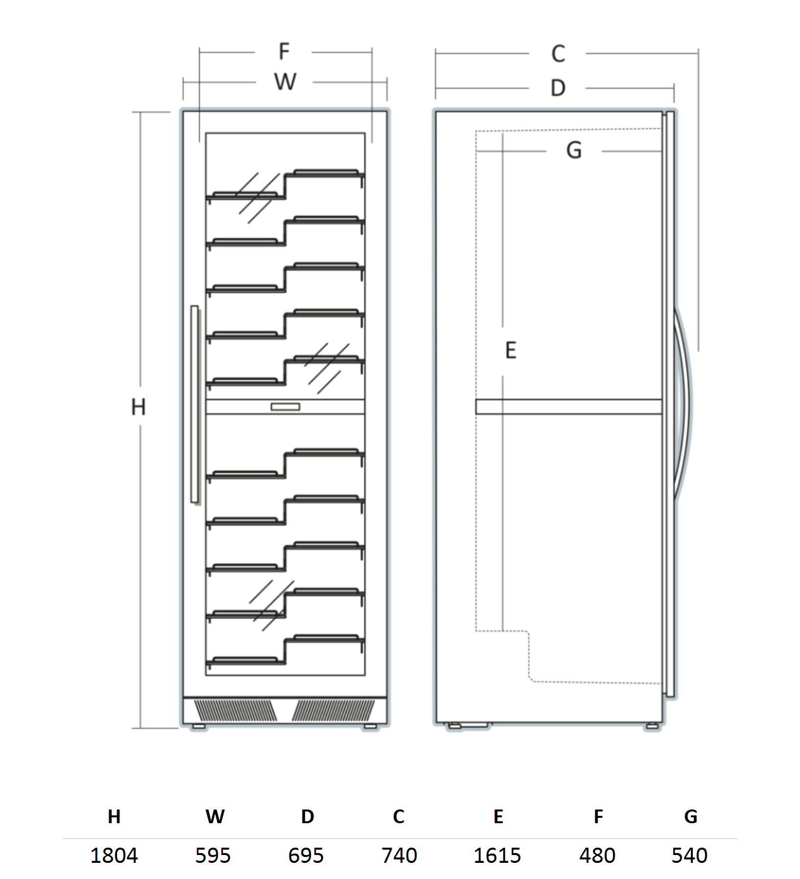 Borhűtő-WC 4 Borhűtő-WC - Image 4